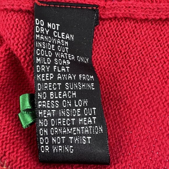 Vintage Michael Simon Events Cardigan Christmas Women's Gifts Presents Sequins - Picture 10 of 11